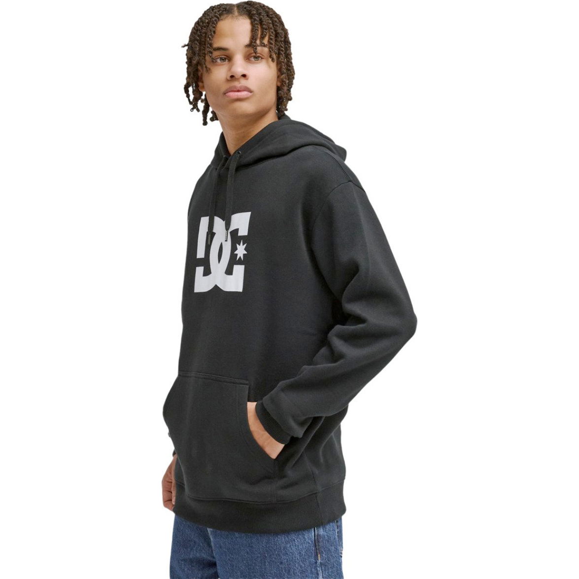 2026 DC Shoes Mens DC Star Hoodie EDYSF03261 - Black